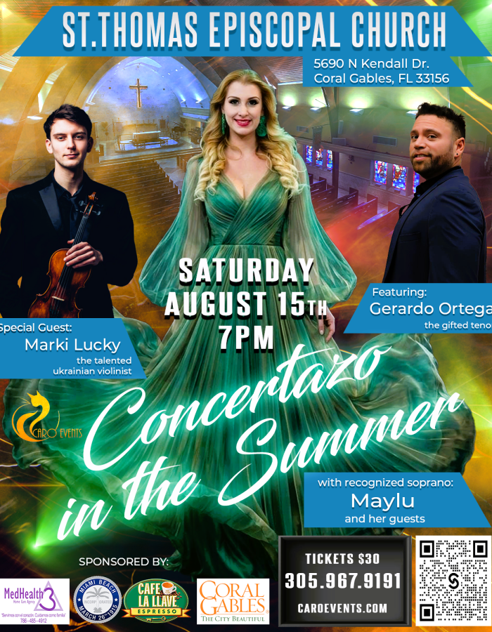 Concertazo in the Summer St Thomas Coral Gables 2026 FILT
